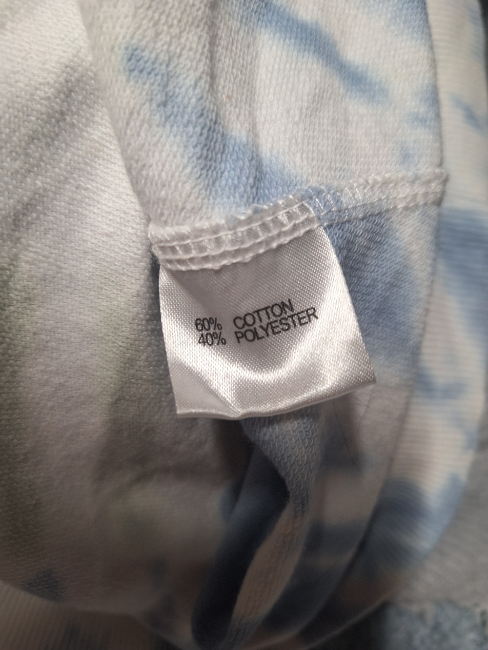 Jane and Delancey Tie-Dye Crewneck Sweatshirt in Blue and Green - Picture 6 of 6